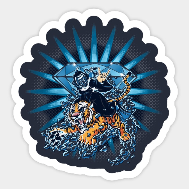 Holy Diver Sticker by Serkworks